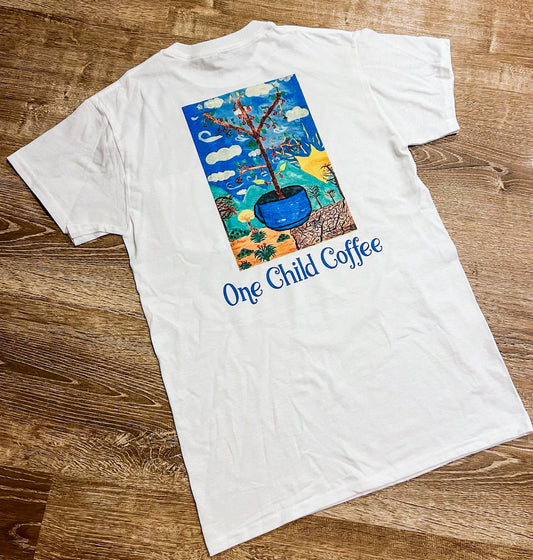 T-Shirt - "Tree in Coffee Cup"